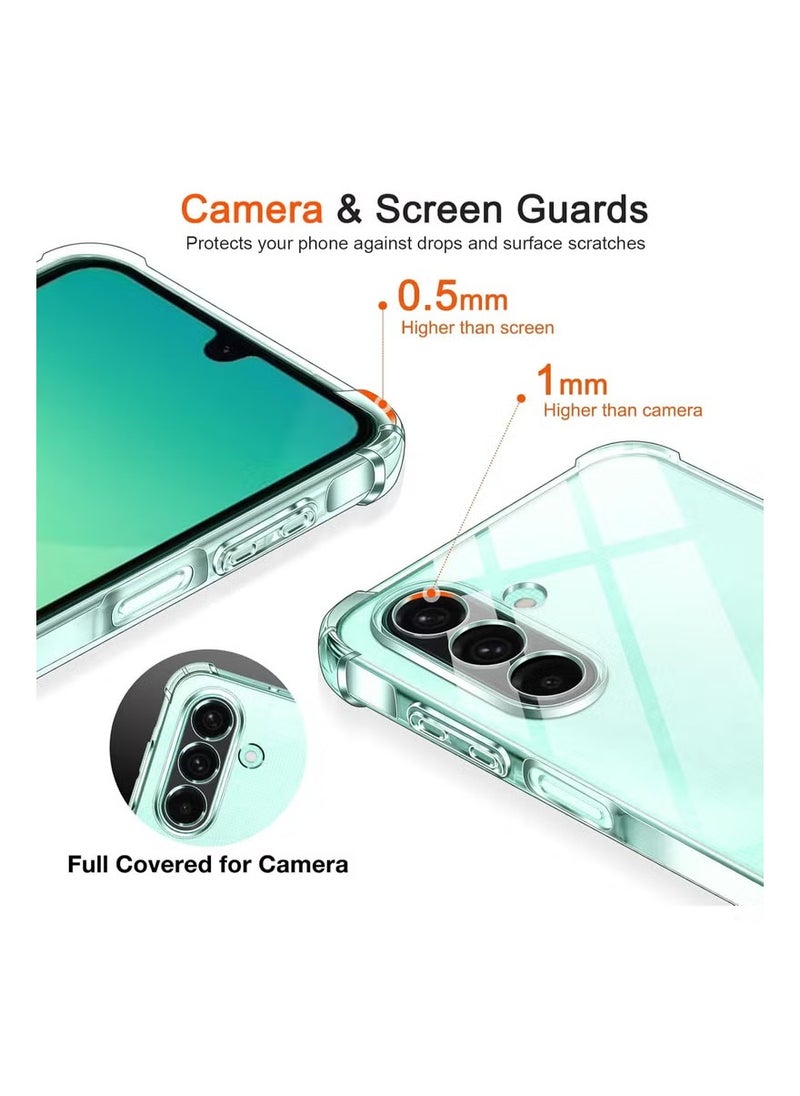 Shockproof Transparent Case Compatible with Samsung Galaxy A16