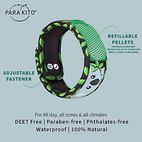 PARA'KITO Bug & Mosquito Bracelets for Kids | Mosquito Spray Alternative | Waterproof, Outdoor Insect Wristband w/Natural Essential Oils | Hiking, Trekking & Camping Accessories (Koala) - Image 2