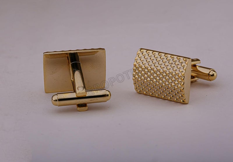 GROPOTIT Unique Designer Cufflinks | Men's Jewellery | Formal Shirt Sleeve Button | Sleeve-Link For shirt, Suit, Blazer | Birthday Gift For Men Anniversary Gift for Husband,Groom's Wedding - Image 2