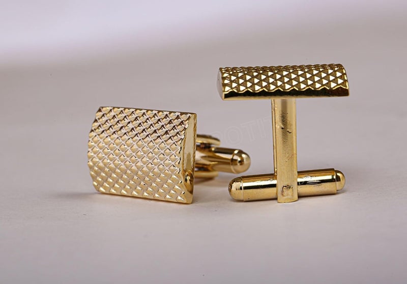 GROPOTIT Unique Designer Cufflinks | Men's Jewellery | Formal Shirt Sleeve Button | Sleeve-Link For shirt, Suit, Blazer | Birthday Gift For Men Anniversary Gift for Husband,Groom's Wedding - Image 1