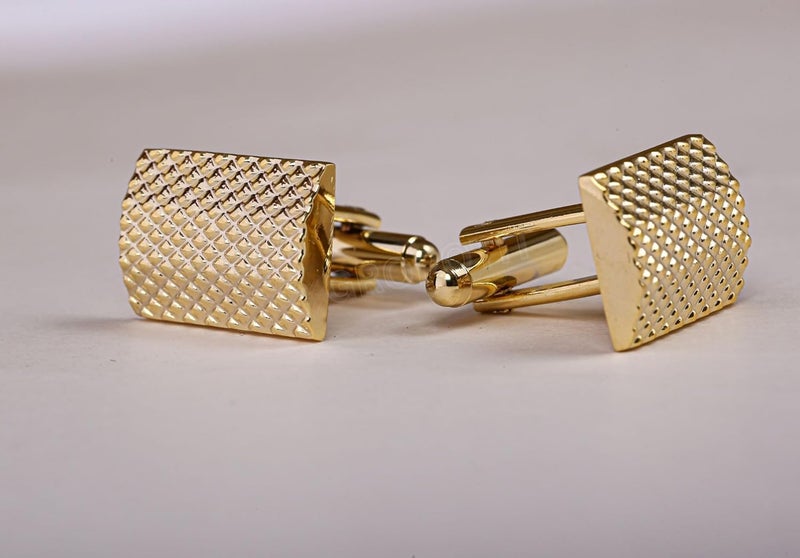 GROPOTIT Unique Designer Cufflinks | Men's Jewellery | Formal Shirt Sleeve Button | Sleeve-Link For shirt, Suit, Blazer | Birthday Gift For Men Anniversary Gift for Husband,Groom's Wedding - Image 4