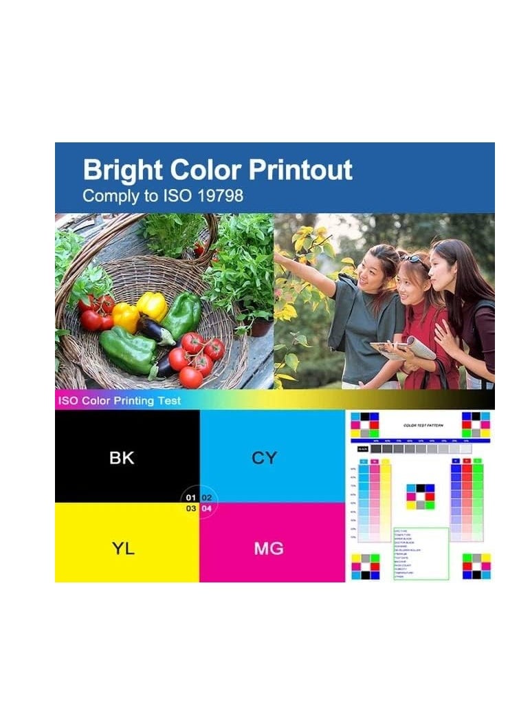 Terabyte BT6000 BT5000 Ink for Brother Ink Tank 4-Color (Black Cyan Magenta Yellow) Printers Refill for DCP - T300 T500W T700W T310 T510W T710W MFC - T800W T810W T910W T4500DW  - Image 5
