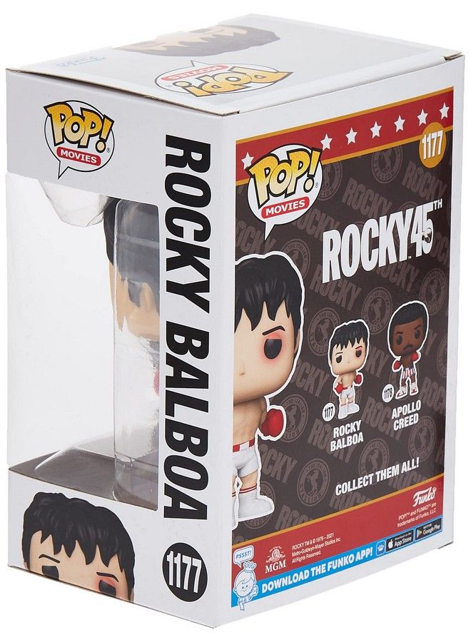 Funko Pop Movies: Rocky 45Th Anniversary Rocky Balboa Multicolor Standard (59252) - Image 5