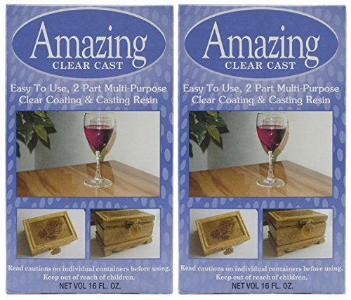 Amazing Casting Products 2 Pack - Alumilite Amazing Clear Cast Resin 16 Ounce Boxes (8 Ounce Part A and 8 Ounce Part B Per Box) - Image 2