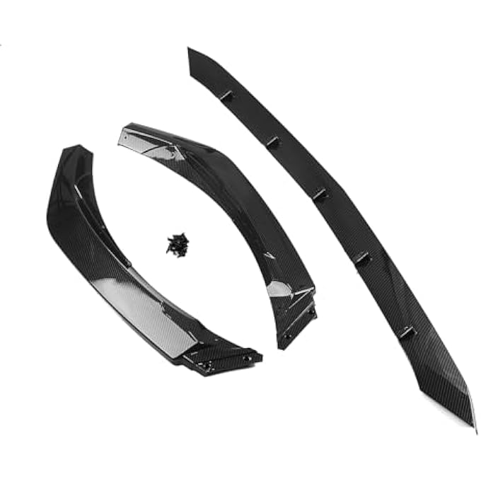 AUSMILA for Benz W176 A200 A250 A45 AMG 2015-2018 Car Front Bumper Spoiler Lip Kit - Image 3