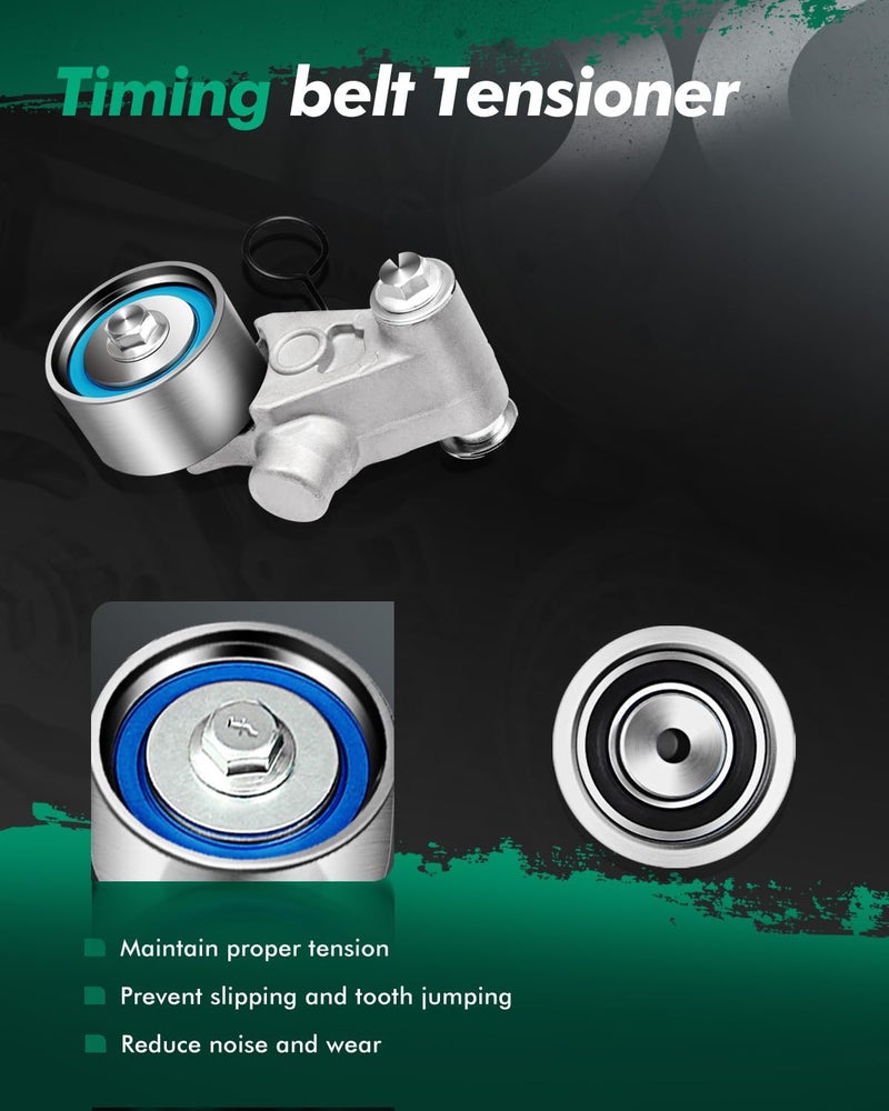 Scitoo Timing Belt Water Pump Oil Seals Kit for 2000-2006 Subaru Legacy Outback Baja 2.5L Non-Turbo H4 SOHC EJ25 - Image 5