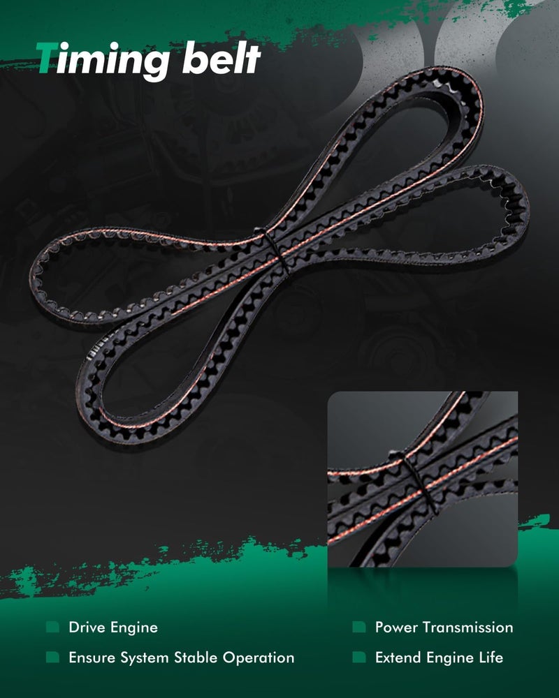 Scitoo Timing Belt Water Pump Oil Seals Kit for 2000-2006 Subaru Legacy Outback Baja 2.5L Non-Turbo H4 SOHC EJ25 - Image 4