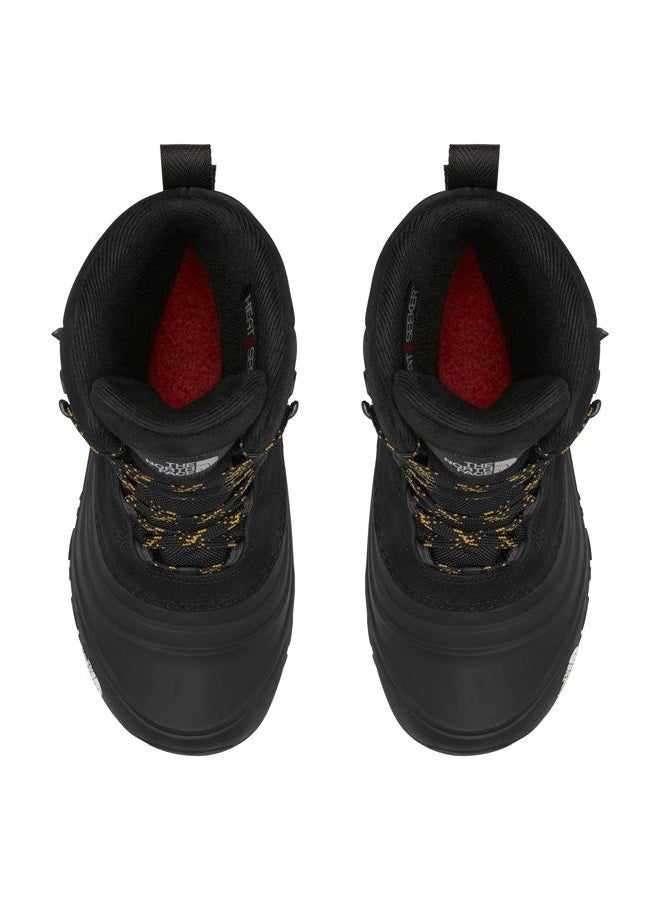 THE NORTH FACE Unisex-Child Chilkat Lace V Insulated Waterproof Snow Boot | Seam-Sealed Outdoor Shoe, Tnf Black/Tnf Black, 1 Toddler - Image 2