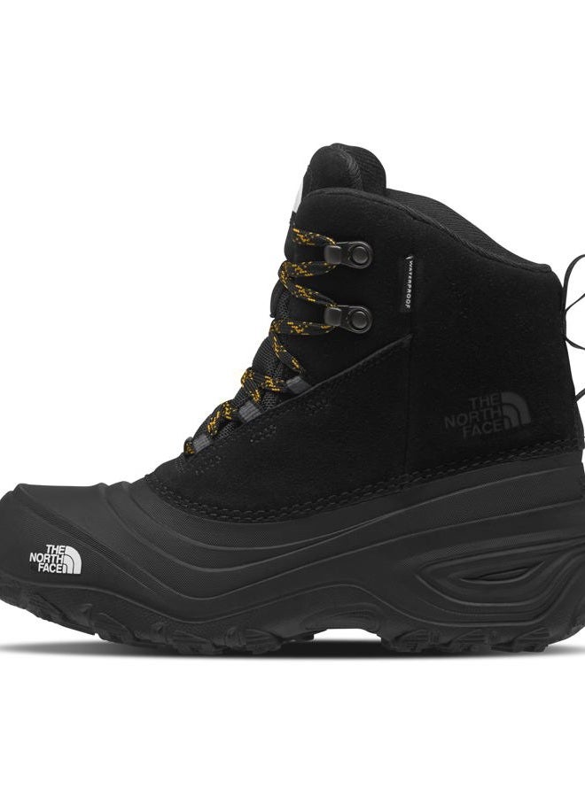 THE NORTH FACE Unisex-Child Chilkat Lace V Insulated Waterproof Snow Boot | Seam-Sealed Outdoor Shoe, Tnf Black/Tnf Black, 1 Toddler - Image 1