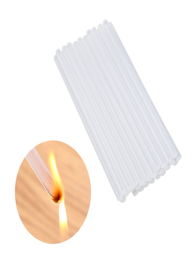 50Pcs Mini Hot Glue Sticks 4'' and 0.27 Diameter- Compatible with Most Glue Guns - Image 3