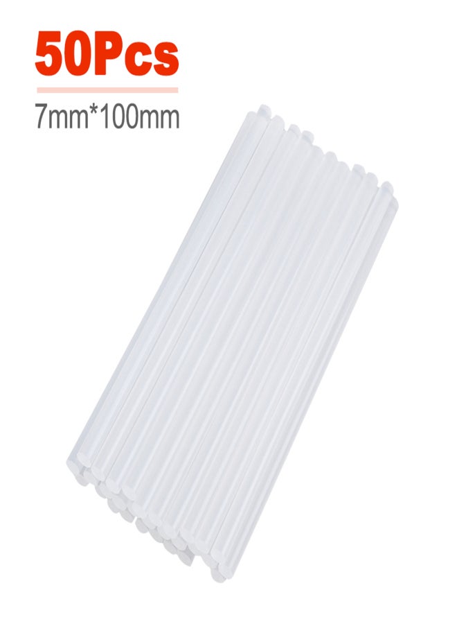 50Pcs Mini Hot Glue Sticks 4'' and 0.27 Diameter- Compatible with Most Glue Guns - Image 4