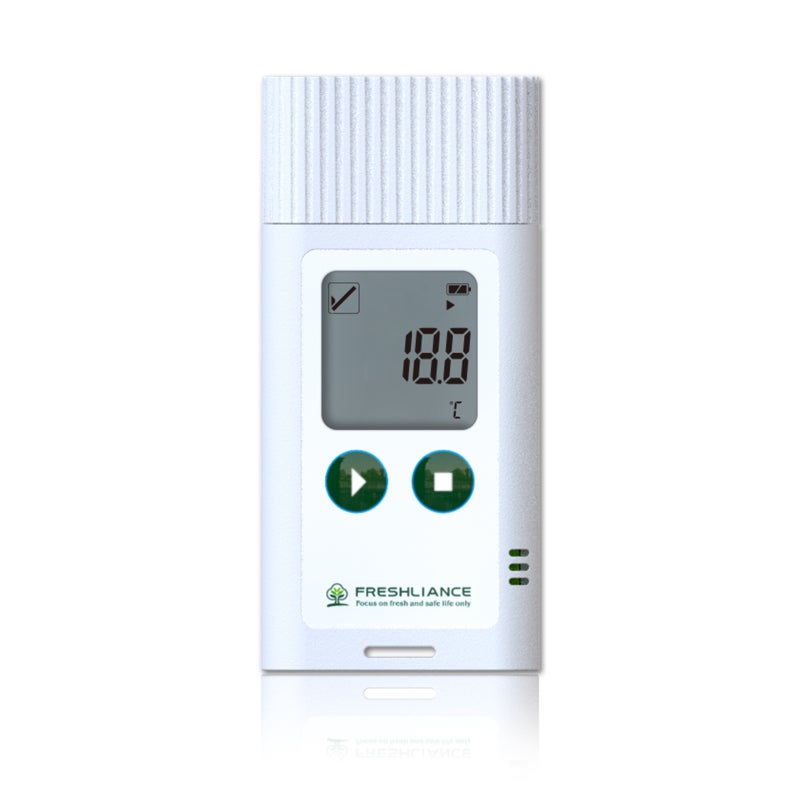 USB Temperature Recorder Fruit Cold Storage Coldchain Transportation Temperature Logger Large Capacity Data Storage with PC Data Export PDF/CSV Reports Automatic Generating Function - Image 1