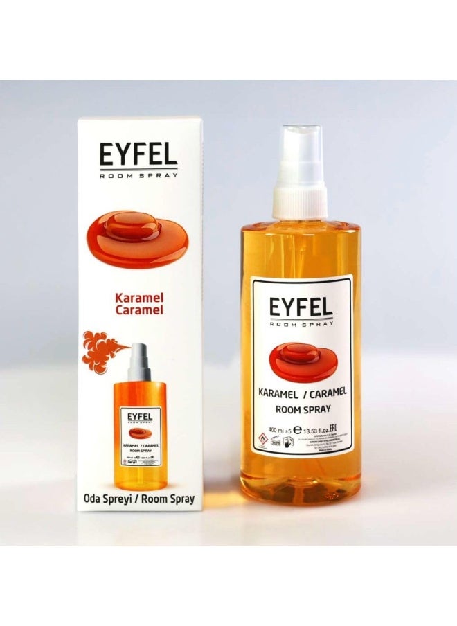 EYFEL Eyfel Caramel Room Spray, 400ml, Sweet Fragrance Air Freshener  - Image 1
