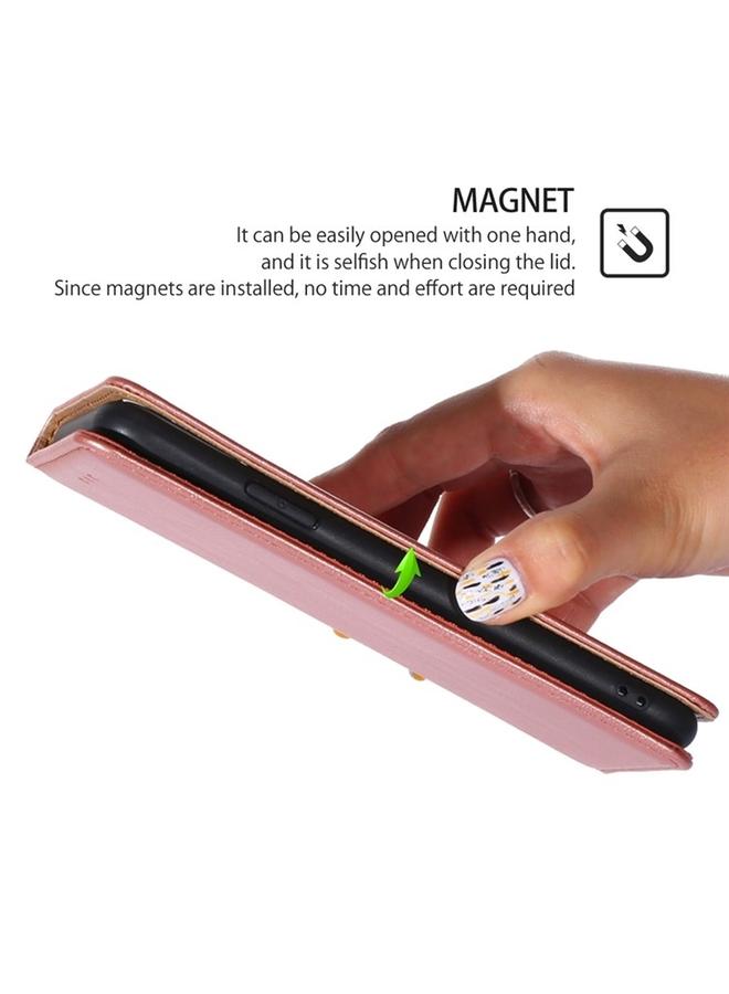 S-TOP Case For OPPO Reno12 5G Global Gloss Oil Solid Color Magnetic Leather Phone Case - Image 5