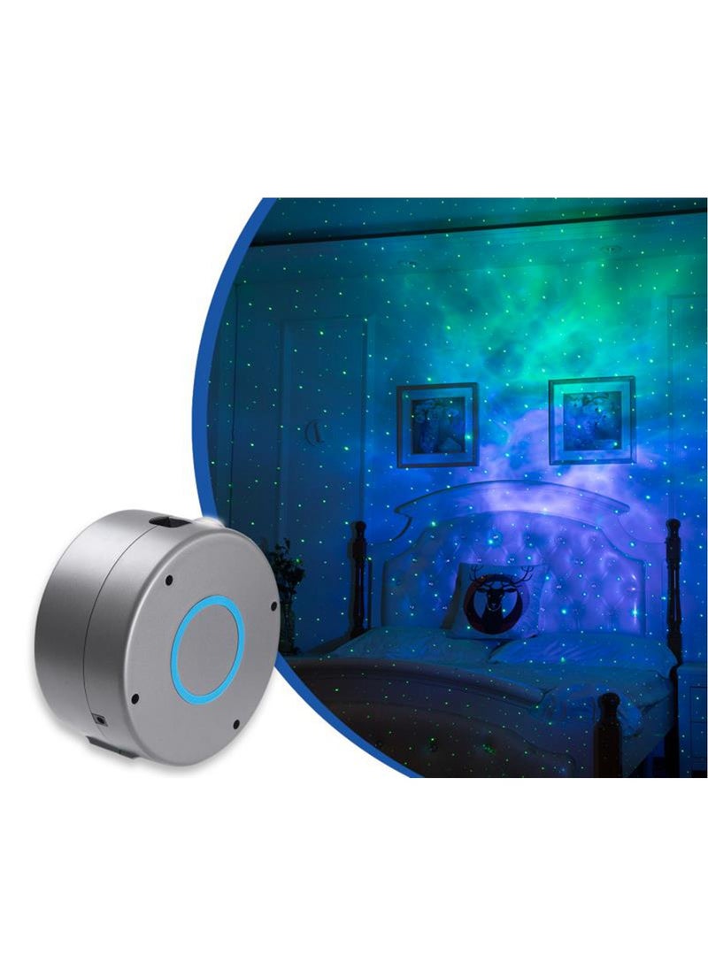 XiuWoo - Star Projector Galaxy Projector with LED Nebula Cloud,Star Light Projector with Remote Control for Kids Adults Bedroom/Home Theatre/Party/Game Rooms and Night Light Ambience-Grey - Image 1