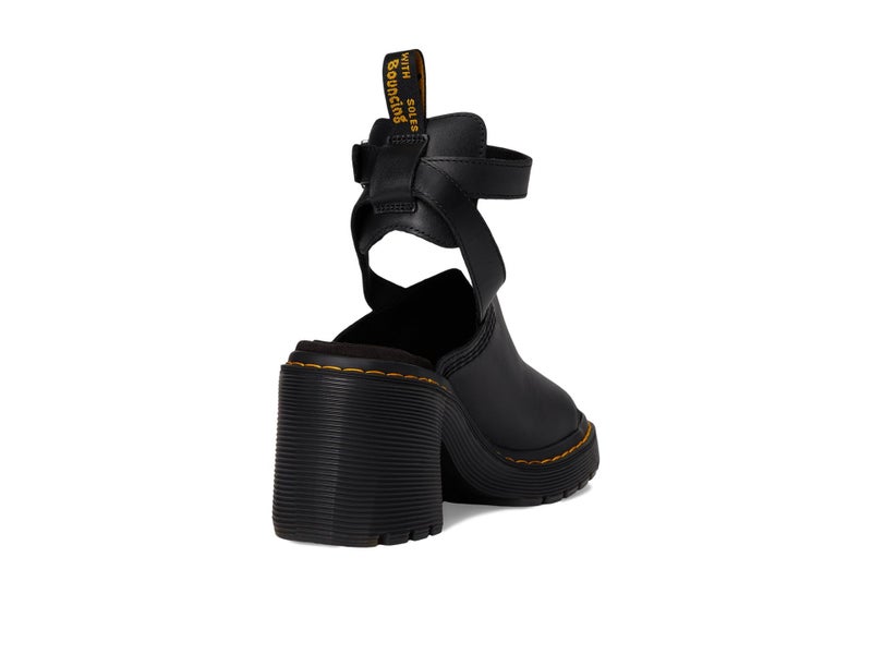Dr. Martens Women's Millee Heeled Sandal, Black Sendal, 4UK, 6 US Women - Image 5