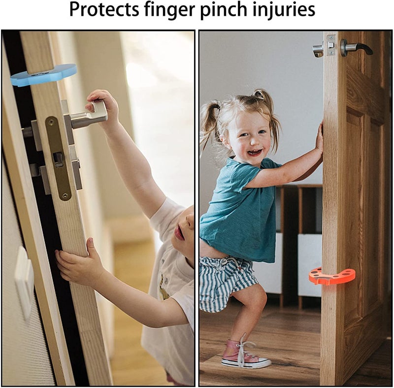 SHIDHMI Finger Pinch Guard,Cartoon Animal Door Stop Soft Foam Cushion Baby Finger Protector, Prevent Finger Pinch Injuries, Slamming Door, and Child or Pet from Getting Locked in Room (5 Pcs Random) - Image 4