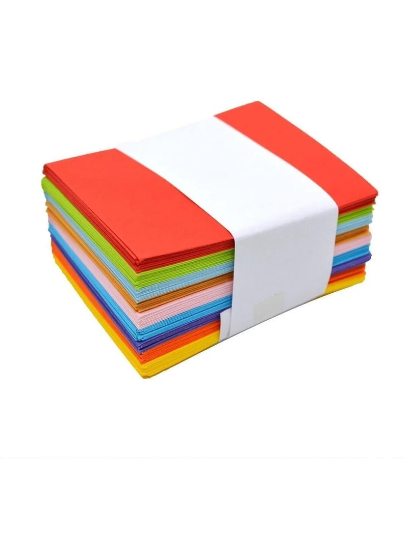 Diplomat - 400 Pieces 13X18 cm Colored Invitation Envelopes 90 gr Mixed Colors - Image 1