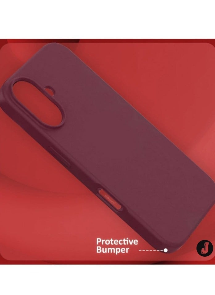 JAJEEK "New Ultra Slim Liquid Silicone iPhone 16 Case – Soft Microfiber Lining & Drop Protection" - Image 3