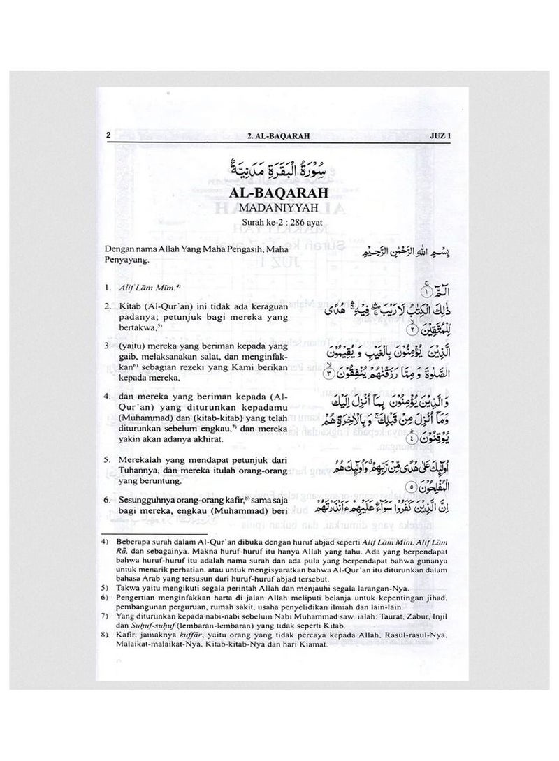 Interpretation of the Meanings of the Noble Quran in Indonesian - Image 2