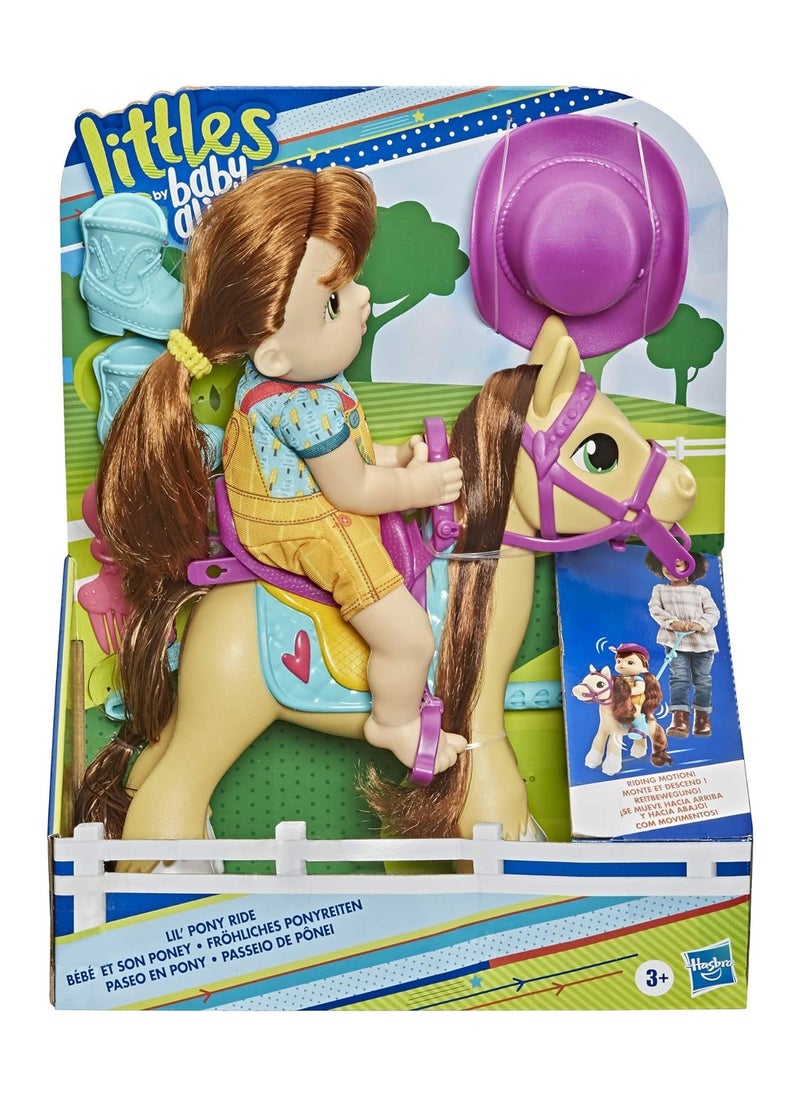 Baby Alive - Baby Alive Littles Lil Pony Ride Doll - Image 1