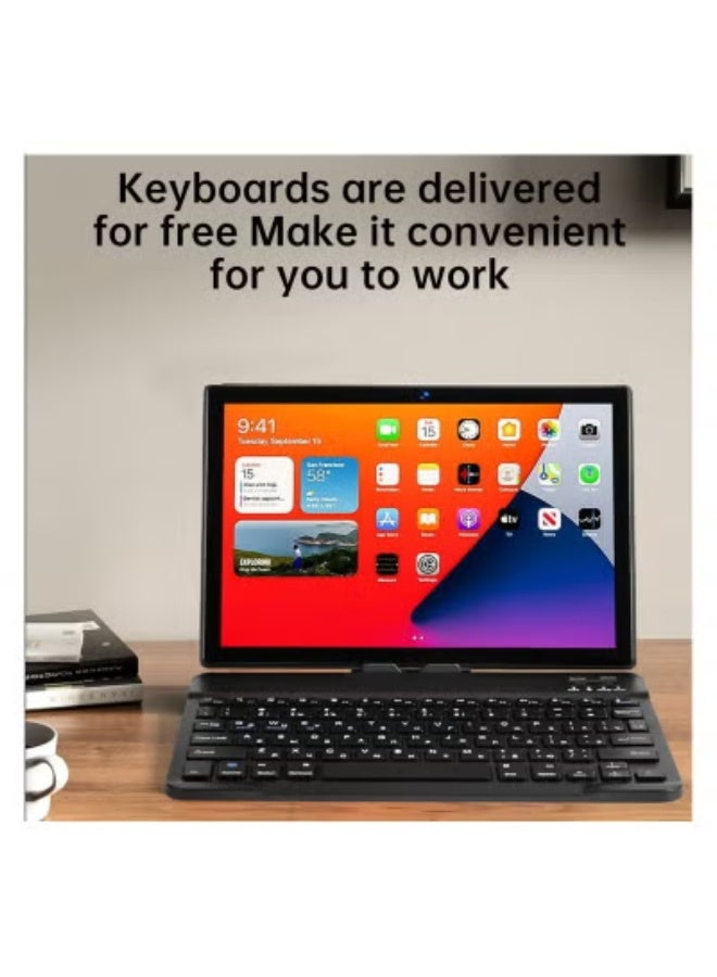 X - Prime S25 Ultra+ 10.1-Inch Android 15 Tablet with 16GB RAM + 1TB ROM | Ultra HD Display for Stunning Visuals | Dual SIM 5G + High-Speed Wi-Fi | Fast, Smooth Performance for Work & Entertainment | Includes Keyboard, Stylus & Silicone Cover | Elegant Pink Color | Ideal for Study, Office, Travel & Gaming - Image 5