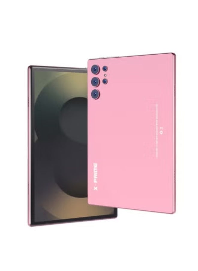 X - Prime S25 Ultra+ 10.1-Inch Android 15 Tablet with 16GB RAM + 1TB ROM | Ultra HD Display for Stunning Visuals | Dual SIM 5G + High-Speed Wi-Fi | Fast, Smooth Performance for Work & Entertainment | Includes Keyboard, Stylus & Silicone Cover | Elegant Pink Color | Ideal for Study, Office, Travel & Gaming - Image 1