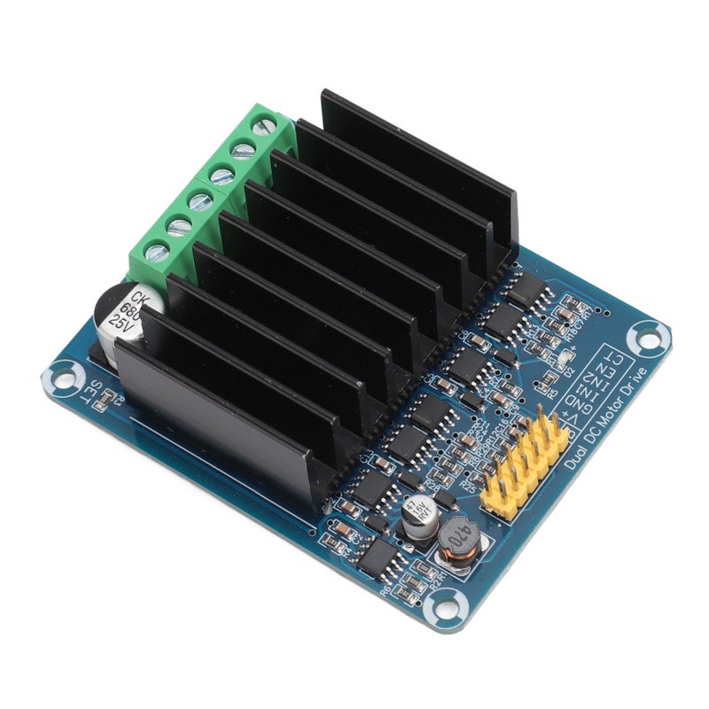 Motor Driver Module 0‑30A Dual Channel H Bridge Reversible PWM Speed Control DC Motor Drive Board DC5‑12V - Image 3