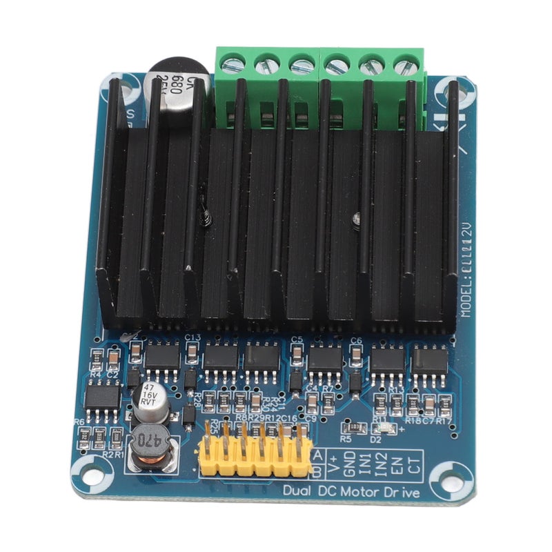 Motor Driver Module 0‑30A Dual Channel H Bridge Reversible PWM Speed Control DC Motor Drive Board DC5‑12V - Image 1