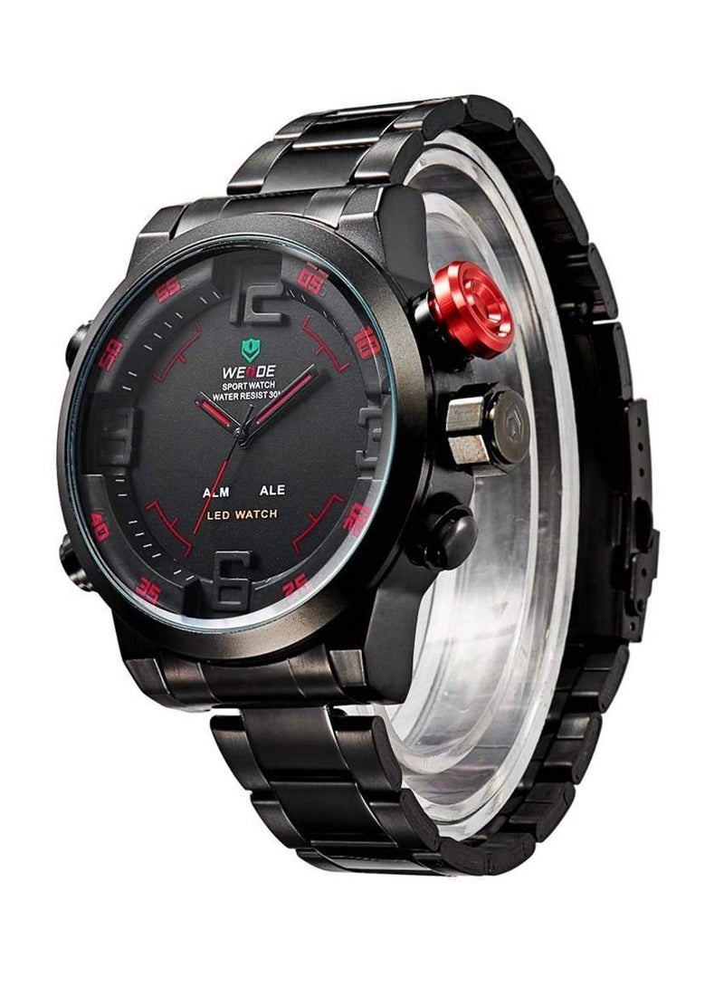 Weide Men's Weide Analog Stainless Steel Watch - Image 3