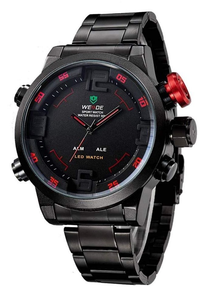 Weide Men's Weide Analog Stainless Steel Watch - Image 1