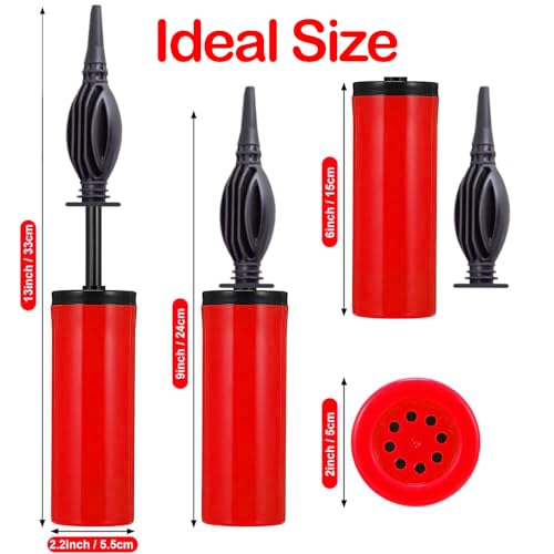 Propsicle Balloon Pump Hand Manual Pumper Inflator Air Blower (Pack of 1) - Image 3