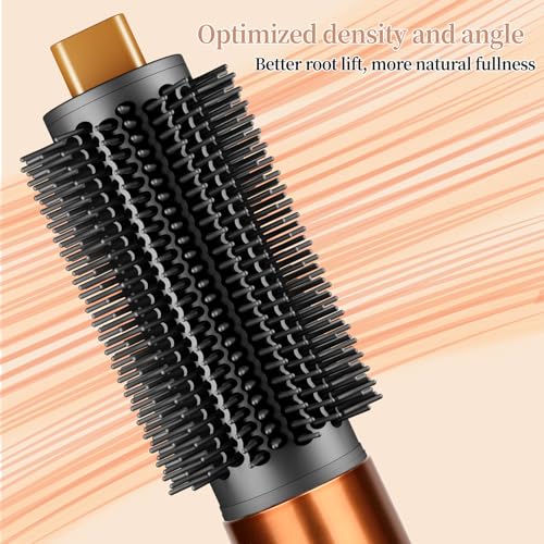 ZEPHBLOW Upgraded Round Volumizing Brush for Dyson Airwrap, Round Brush Attachment Compatible with Airwrap HS01/05/08, Flexible Bristles for Root Lift Volume Frizz Control Styling Volumizing - Image 5