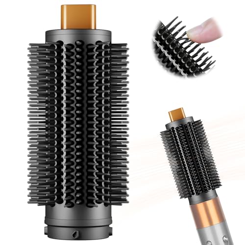 ZEPHBLOW Upgraded Round Volumizing Brush for Dyson Airwrap, Round Brush Attachment Compatible with Airwrap HS01/05/08, Flexible Bristles for Root Lift Volume Frizz Control Styling Volumizing - Image 1