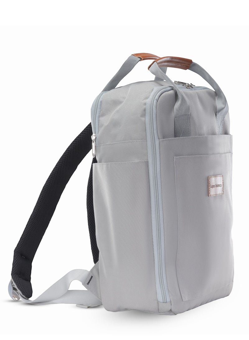 Lupo bianco XElegant Backpack - Grey  - Image 3