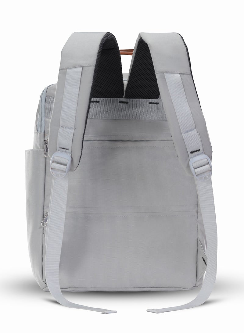 Lupo bianco XElegant Backpack - Grey  - Image 4