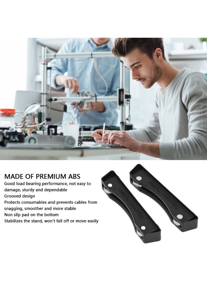 2PCS 3D Printer Filament Holder ABS Adjustable 3D Printer Filament Spool Holder Bracket for PLA ABS TPU 3D Printing Materials - Image 1
