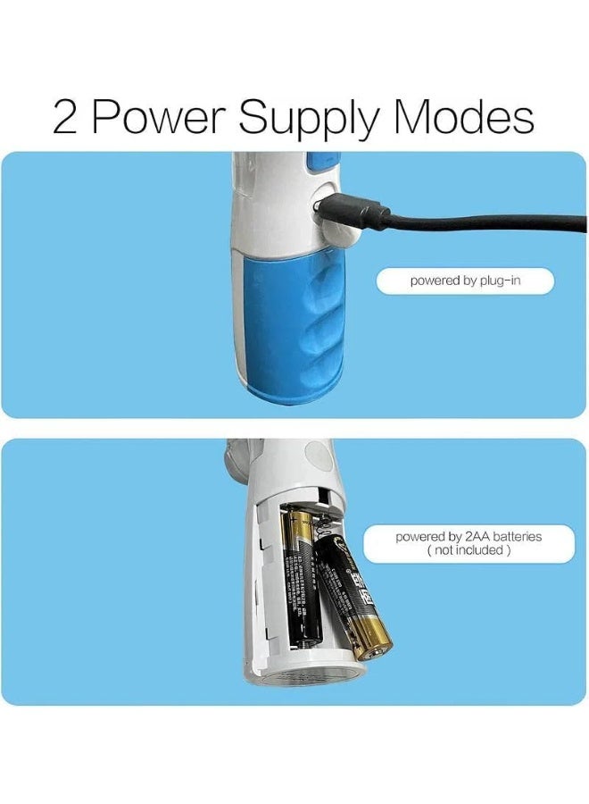 جهاز استنشاق شبكي محمول باليد - مرطب أوتوماتيكي بالموجات فوق الصوتية للبالغين والأطفال، يشمل أقنعة وقطع فم، مثالي للاستخدام المنزلي والسفر. جهاز استنشاق محمول، أجهزة تبخير صغيرة. - Image 2