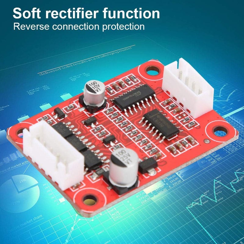 Brushless Motor Controller 30W DC7.5V - 18V Motor Driving Board, CW CCW Rotation Speed Control - Over Current Protection, Direction Control, Potentiometer Adjustable - Image 4