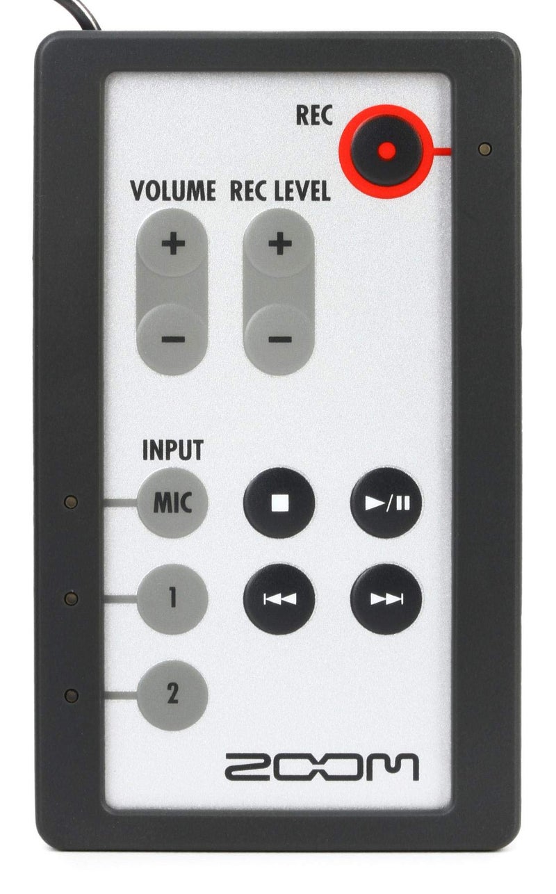 Zoom RC4 Remote Control with Extension Cable Designed for Use With H4n H4n Pro H4n Pro All Black to Control Volume Record Level Input Source and Transport Functions - Image 2