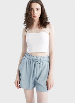 DeFacto Regular Fit High Waist Short  - Image 1