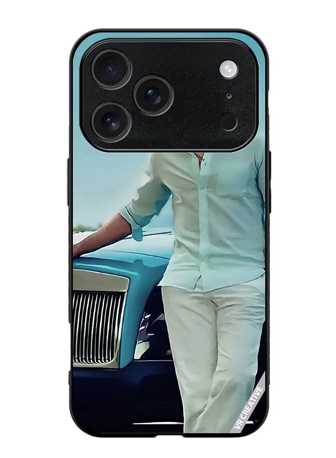 VR CREATIVE Protective Case Cover For Apple iPhone 17 Pro Max Bollywood Actor Shahrukh Khan Design Multicolour