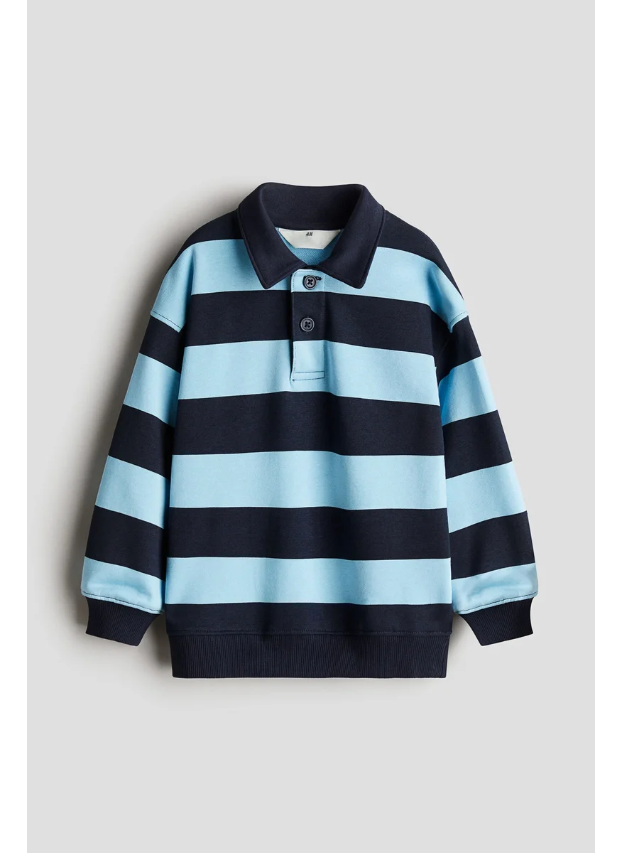 H&M Loose-Fit Rugby Shirt