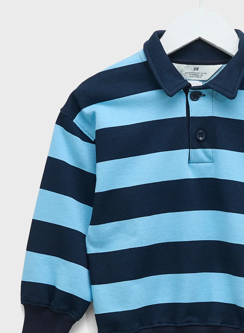 H&M Loose-Fit Rugby Shirt