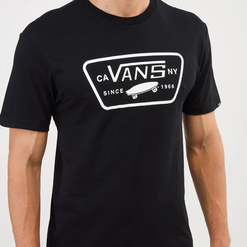 Vans Black Full Patch T-Shirt for Men | Best Price UAE