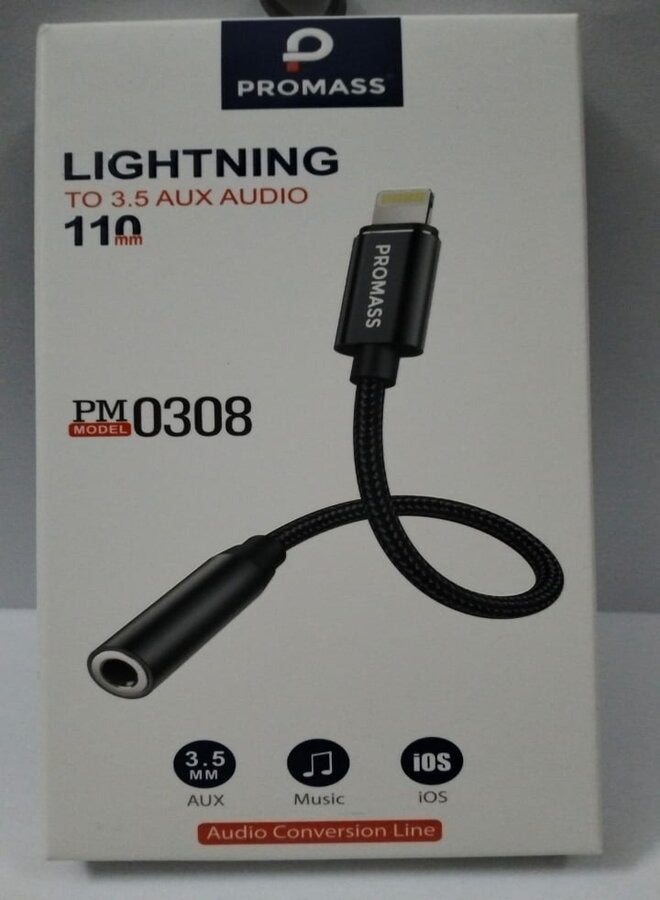 بروماس كابل لايتنينج إلى AUX 3.5. - Image 1