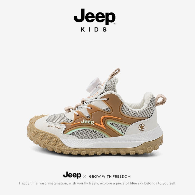 Jeep Kidsren'S Autum Sports Shoes Lightweight Boys Breathable Mesh Shoes Girls Shoes Kidsren'S Baby Shoes - Image 2
