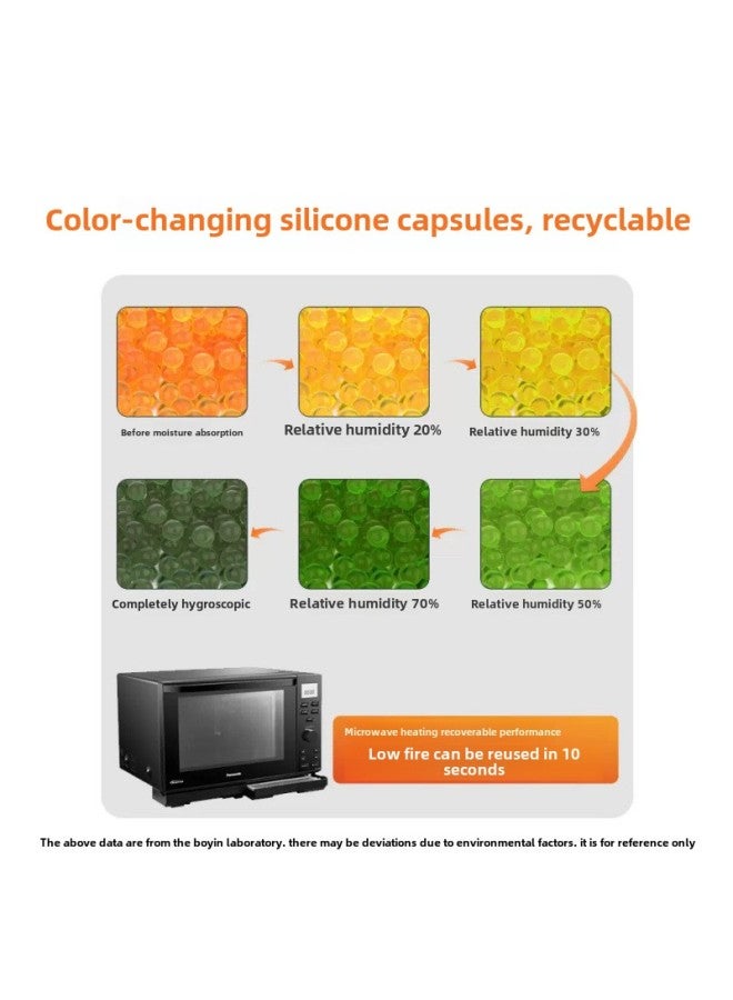 Electronic Moisture-proof Box Desiccant Camera Lens Moisture-proof Agent SLR Mildew-proof Bag Special Dehumidification Bag For Photographic Equipment-Colour:Recyclable  Comes With Cleaning Cloth  - Image 4