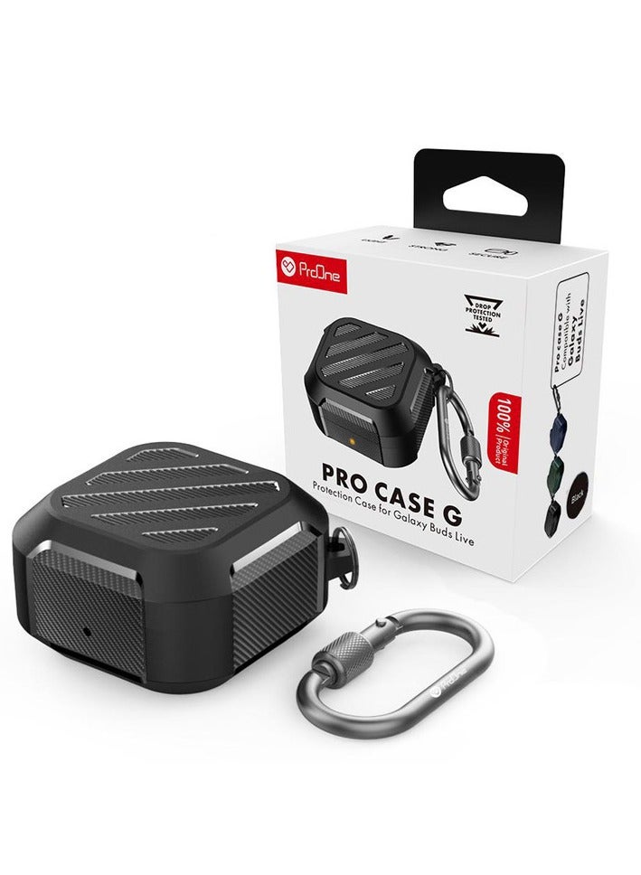 ProOne ProOne Pro CASE G Protection Case for Galaxy Buds Pro, Live, Buds 2 & 2 Pro  - Image 3