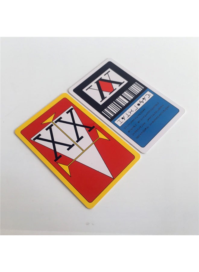 Full-time Hunter License Card HUNTERxHUNTER Kioso Kulolo Kola Cosplay-Color:One Star Licence Culolo (Blue)  - Image 4